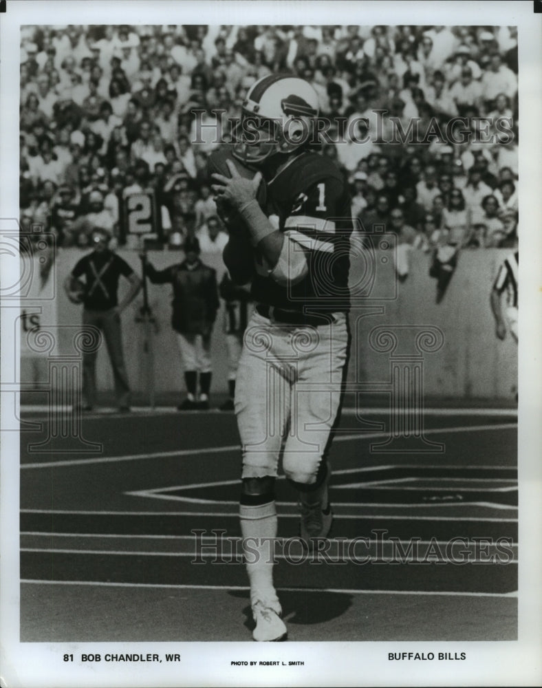 1988 Press Photo Buffalo Bills Football Player Bob Chandler, Wide Receiver #81- Historic Images