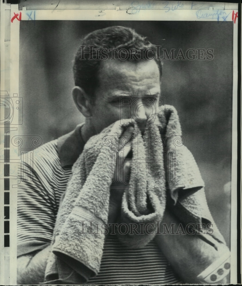 1969 Press Photo Australia&#39;s Bruce Crampton, Golf Player at Atlanta Classic Golf- Historic Images