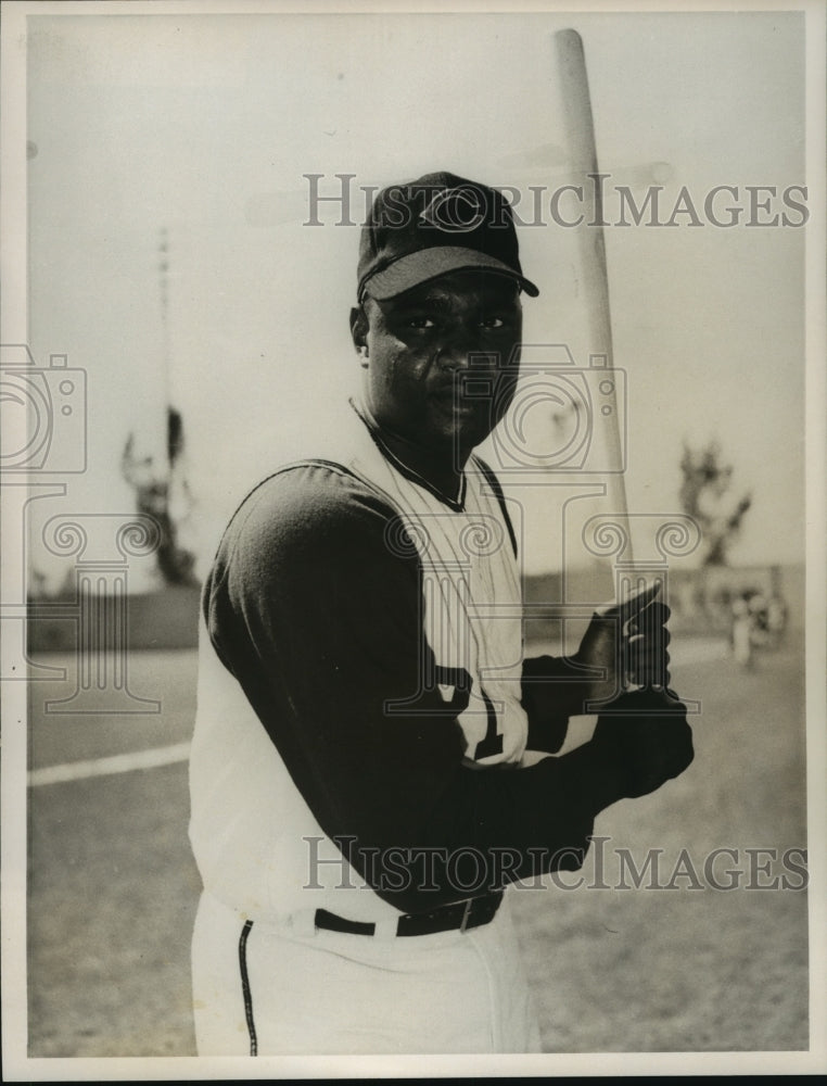 Press Photo Baseball Player Bob Chance - nos06755- Historic Images