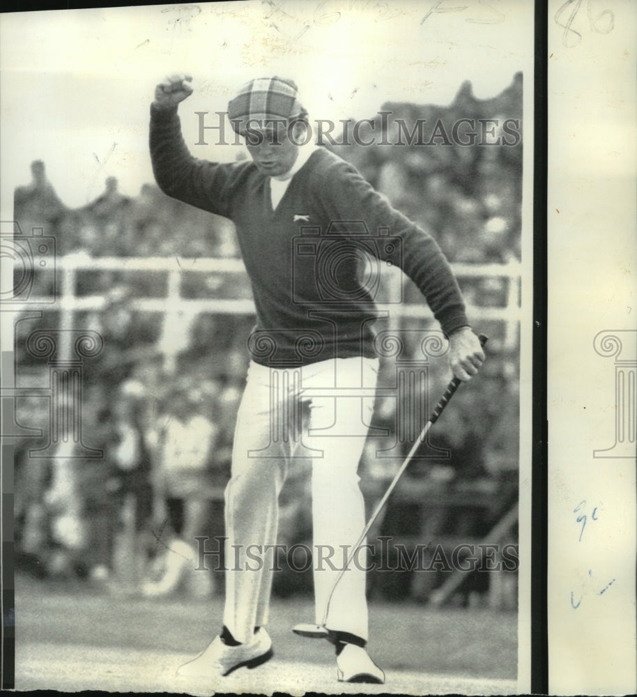 1975 Press Photo South African Bobby Cole, Golfer at British Open in Scotland- Historic Images