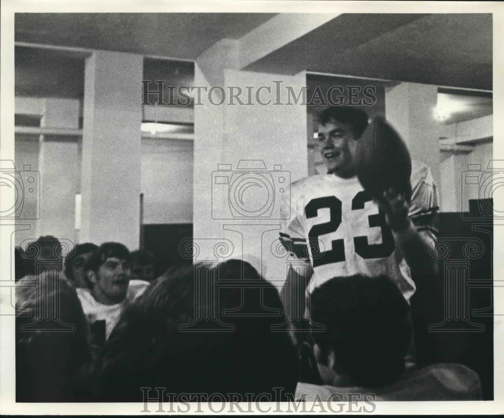 1970 Press Photo Joe Bullard, Tulane University Football Player - nos07683- Historic Images