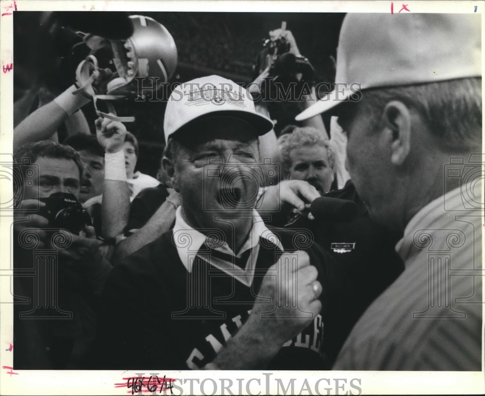 1989 Press Photo Bobby Bowden, Florida State University Football Coach- Historic Images