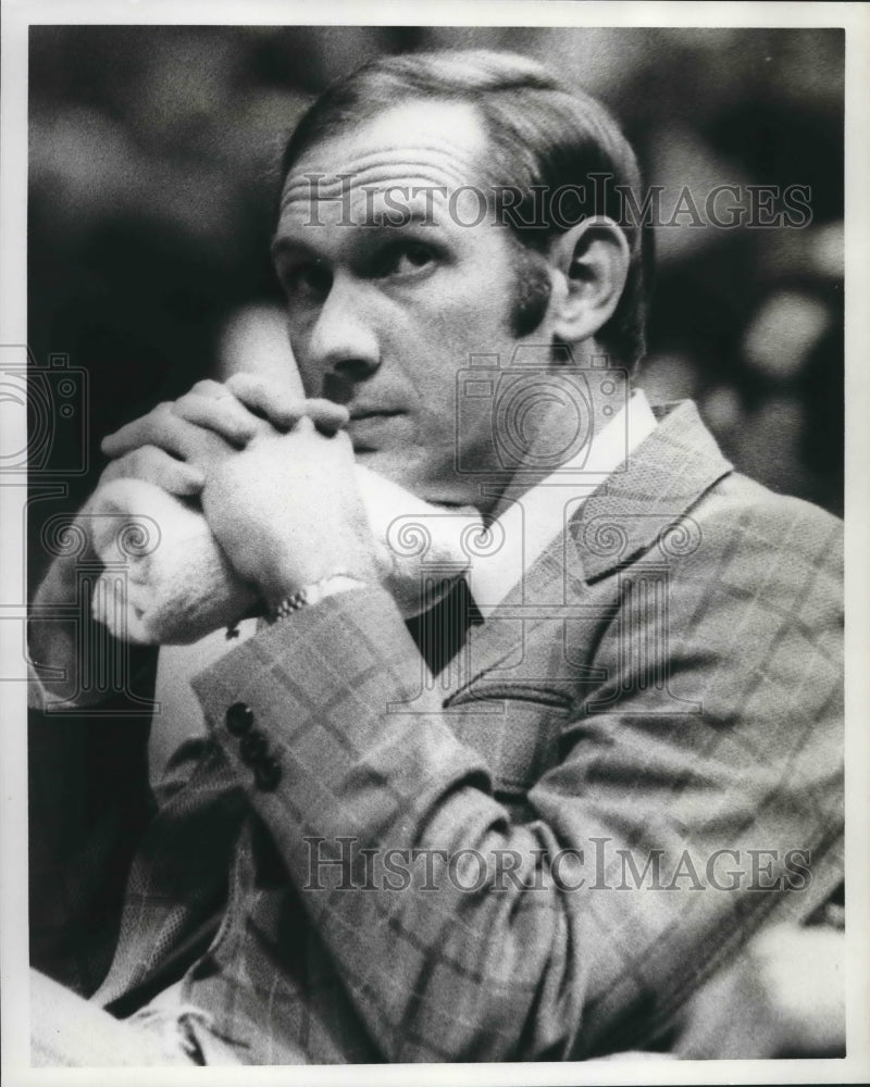 1976 Press Photo Tulane Assistant Basketball Coach Jon Brown - nos08040- Historic Images