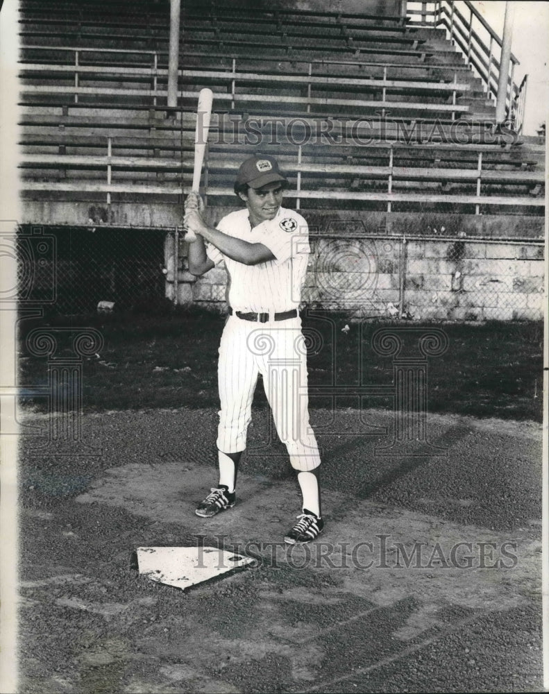 1973 Press Photo Baseball Player Steve Caballero of NORD_Burder King Team- Historic Images