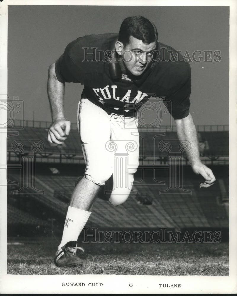 1970 Press Photo Tulane Football Player Howard Culp, Guard - nos08711- Historic Images