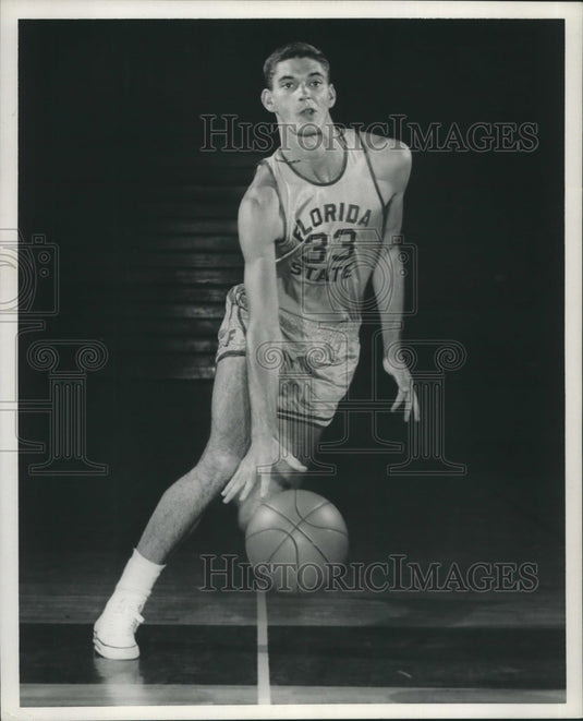 Press Photo Florida State University Forward Burt Deckel of Louisville- Historic Images