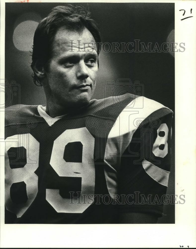 1981 Press Photo Fred Dryer, Rams Football Player - nos09413- Historic Images