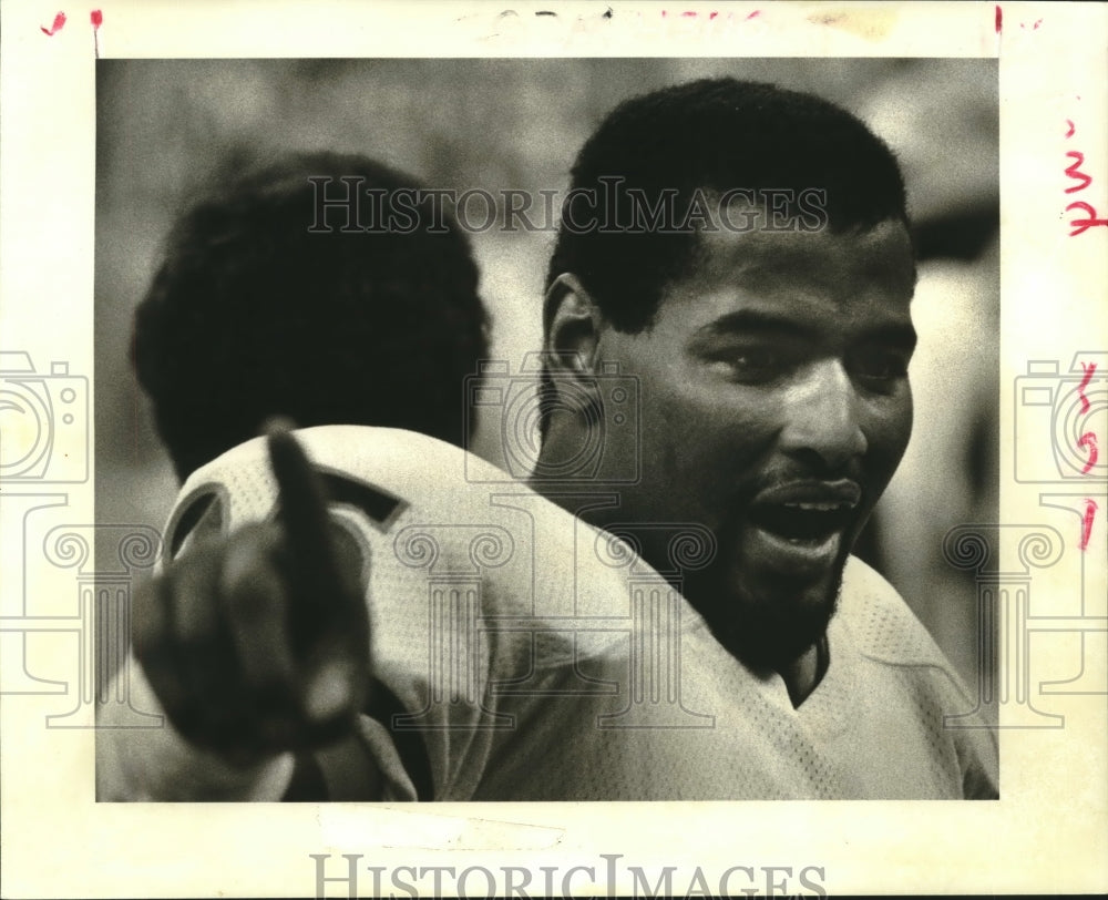 1986 Press Photo Richard Dent, Football Most Valuable Player - nos09480- Historic Images