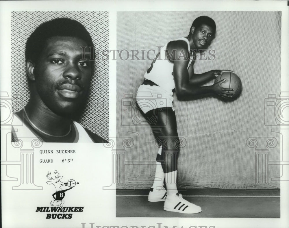 1977 Press Photo Milwaukee Bucks Basketball Player Quinn Buckner, Guard 6-3- Historic Images