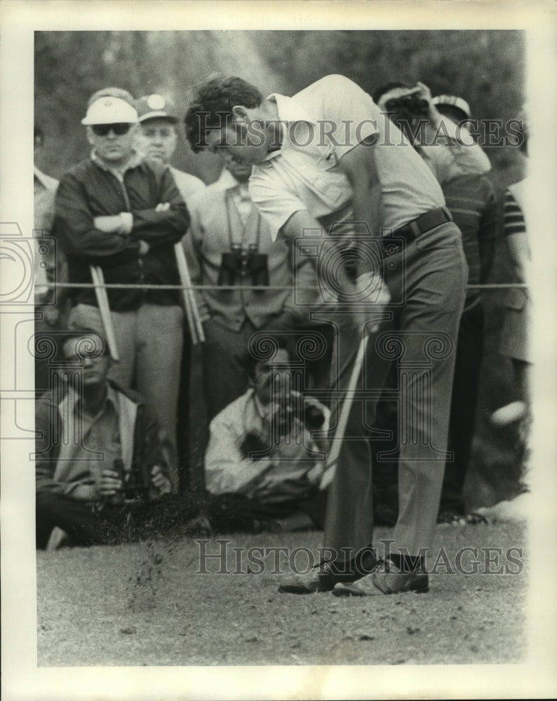 1972 Press Photo Golfer Dave Eichelberger at Lakewood Course - nos10256- Historic Images