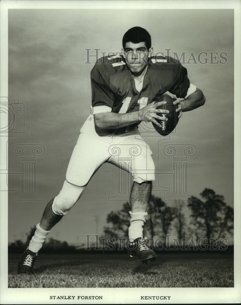 1968 Press Photo Stanley Forston, Kentucky Football Player - nos10409- Historic Images