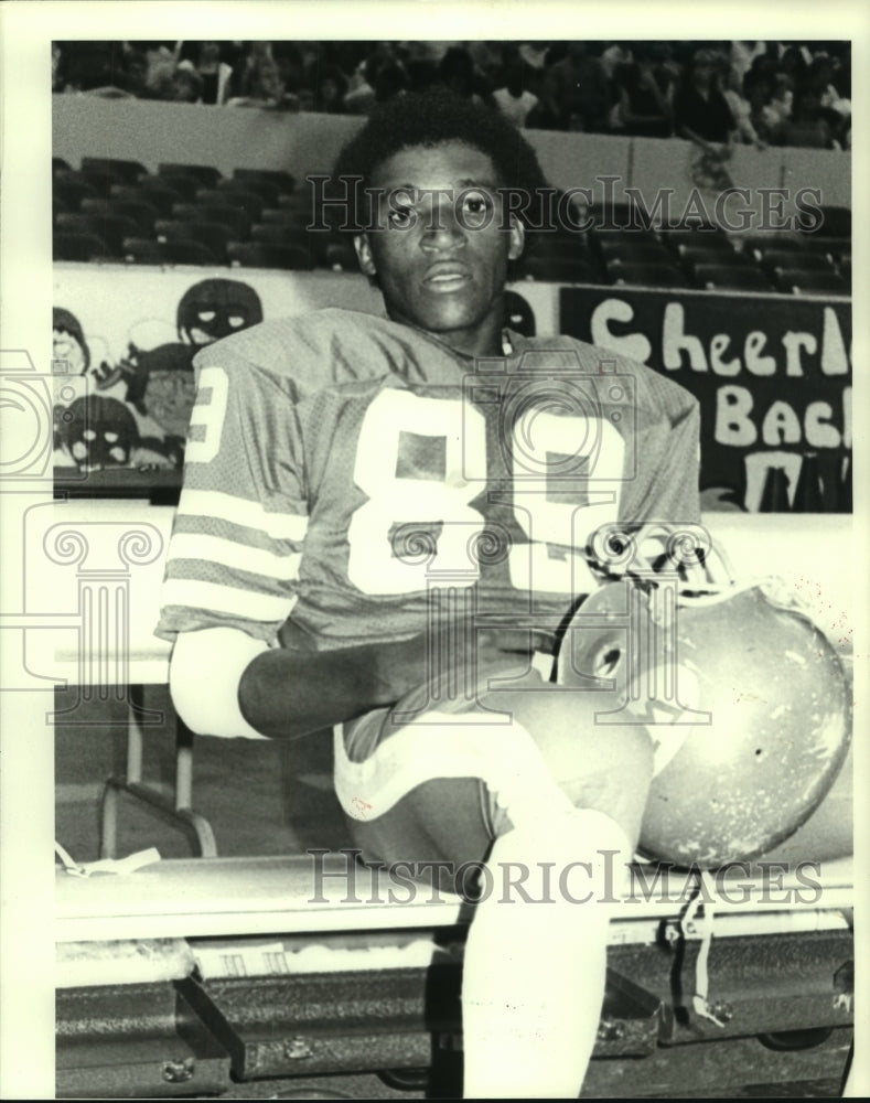 1984 Press Photo Richie Crosby, Football Player - nos10432- Historic Images