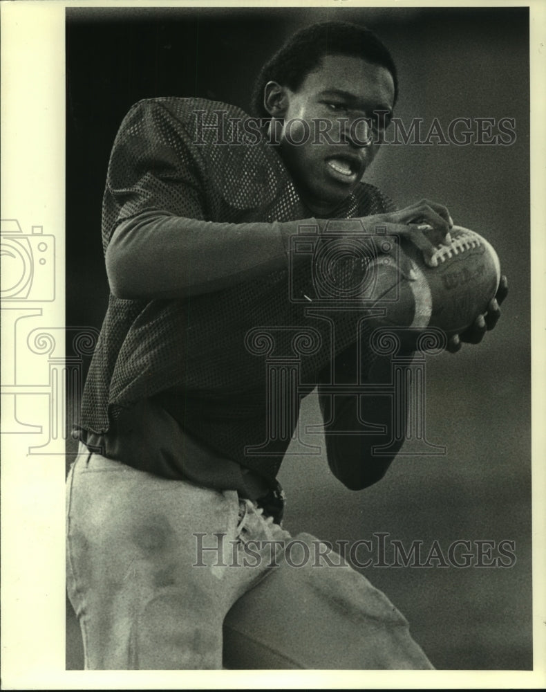 1983 Press Photo Richie Crosby, Football Player - nos10433- Historic Images