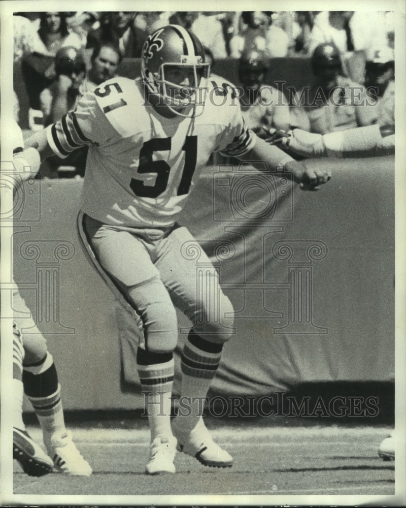 1974 Press Photo John Didion, New Orleans Saints Football Player - nos10694- Historic Images