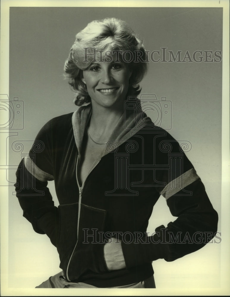 1980 Press Photo Donna de Varona, Television Co-Host of &quot;Games People Play&quot;- Historic Images