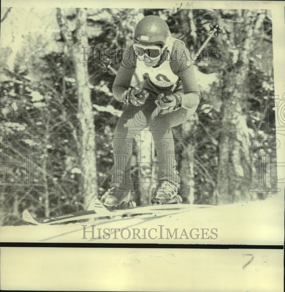 1972 Press Photo Susan Corrock, Olympic Downhill Skier - nos11266- Historic Images