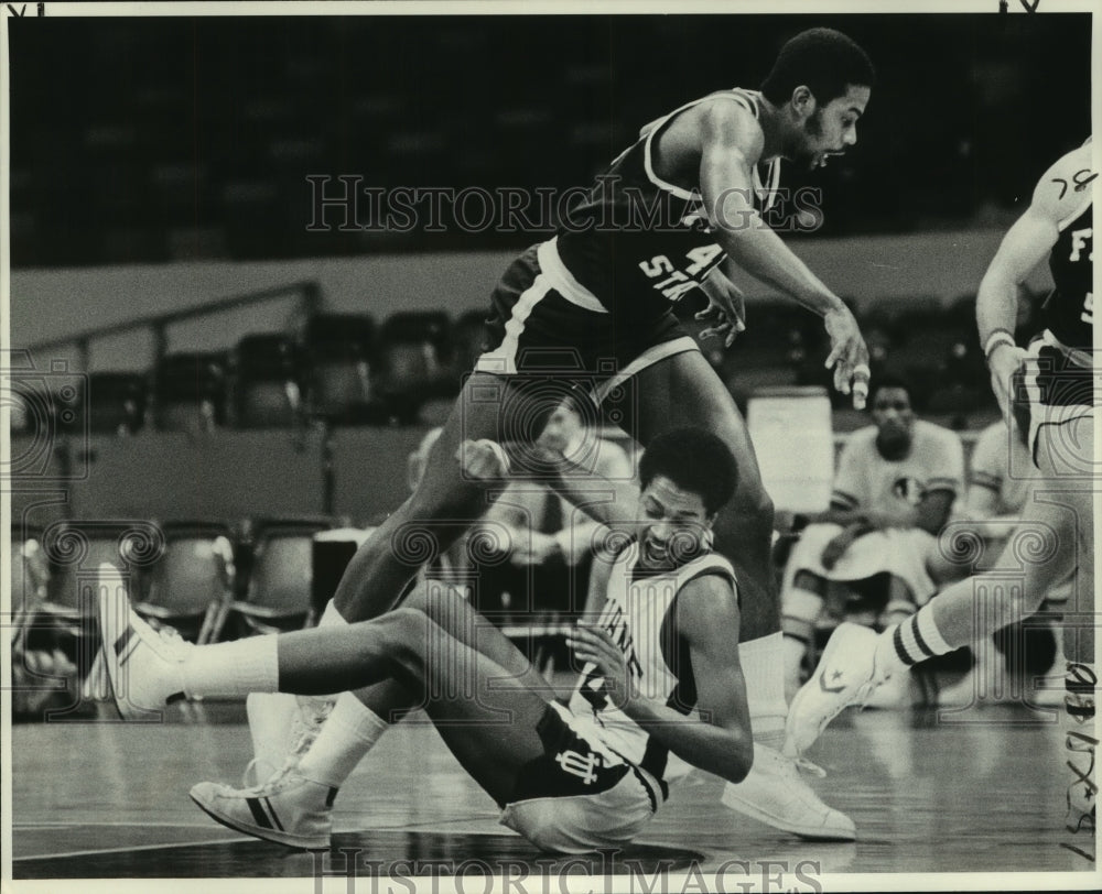 1978 Press Photo Eric Dozier, Tulane University Basketball Player at Game- Historic Images