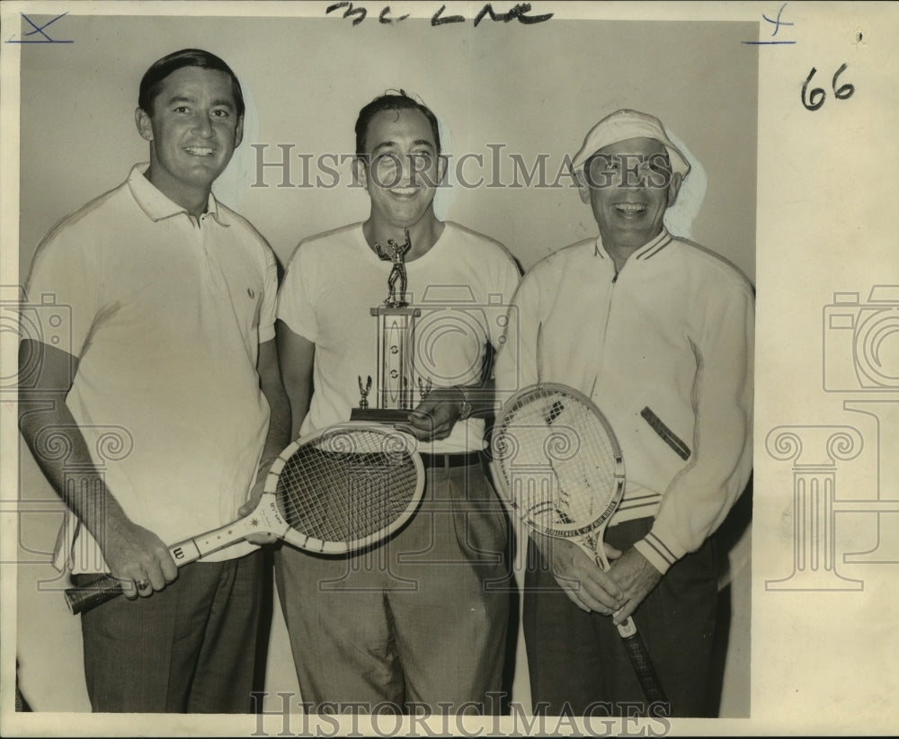 1967 Press Photo George Dzan, City Park Tennis Club Spring Tournament Winner- Historic Images