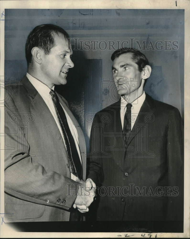 1967 Press Photo Fuselier Brothers, New Orleans Track Club - nos11587- Historic Images