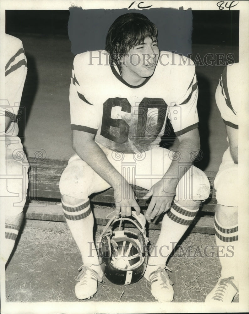 1972 Press Photo #60, Pat Dowd, Football Player - nos11758- Historic Images