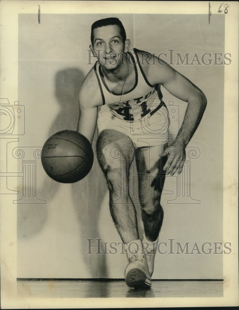 Press Photo Ray Dieringer, University of Dayton Basketball player - nos11785- Historic Images