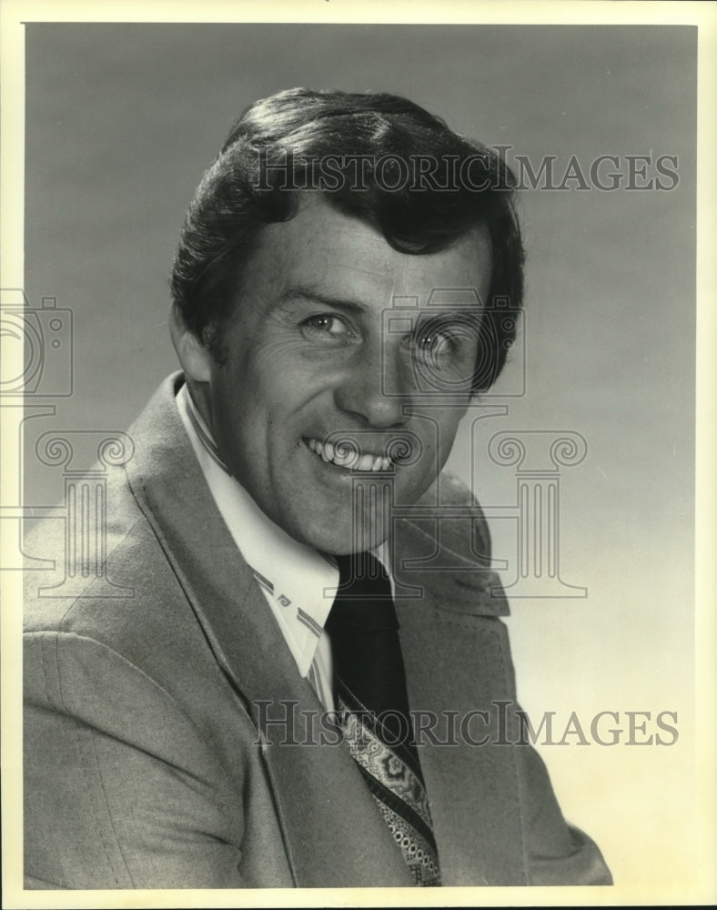 1980 Press Photo Len Dawson, NBC sports commentator - nos11799- Historic Images