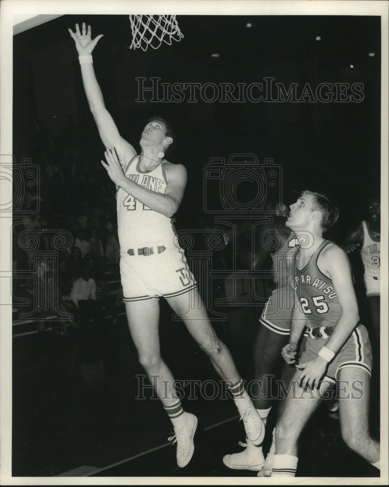 1969 Press Photo Tulane college basketball player Billy Fitzgerald - nos12186- Historic Images