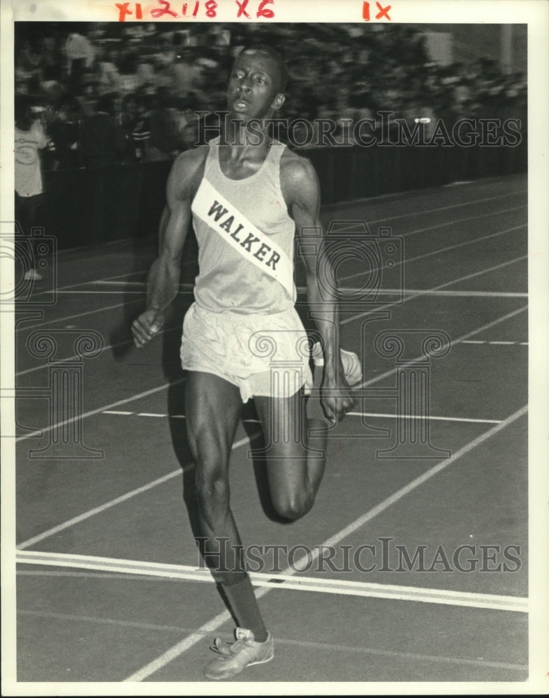 1984 Press Photo Walker track and field athlete Henry Gallon- Historic Images