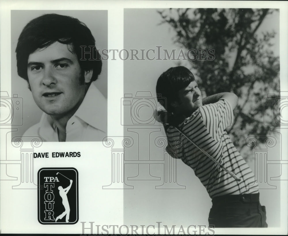 1984 Press Photo TPA Tour golfer Dave Edwards - nos12400- Historic Images