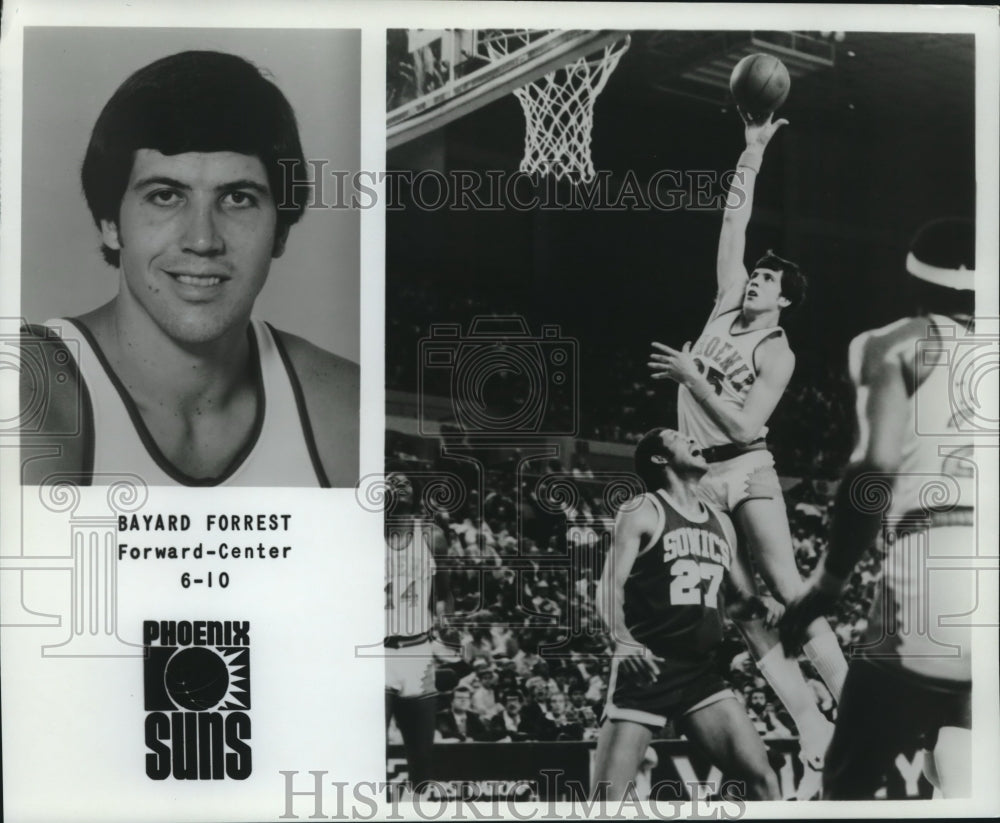 1979 Press Photo Phoenix Suns basketball player Bayard Forrest - nos12526- Historic Images