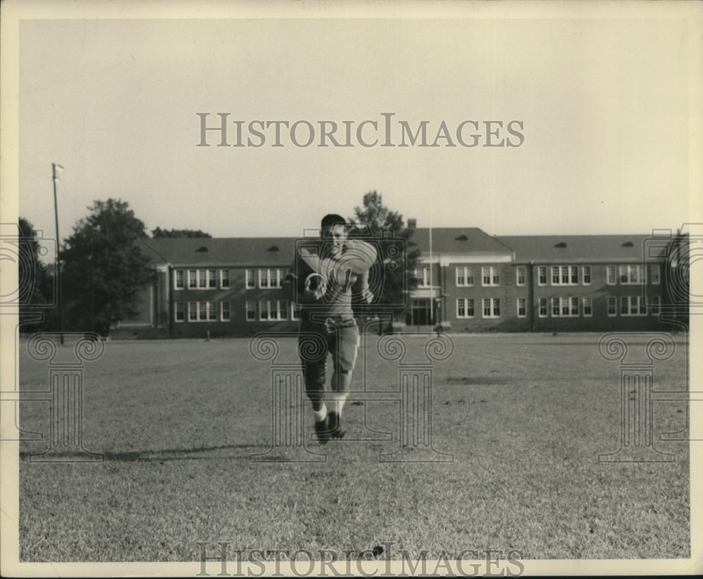 Press Photo Ponchatoula High football player Leche Gatlin - nos12777- Historic Images