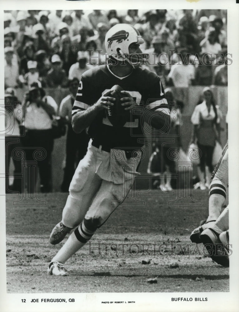 1988 Press Photo Buffalo Bills football quarterback Joe Ferguson - nos12820- Historic Images