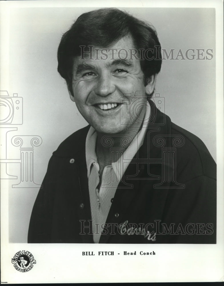 1978 Press Photo Cleveland Cavaliers basketball coach Bill Fitch - nos12885- Historic Images