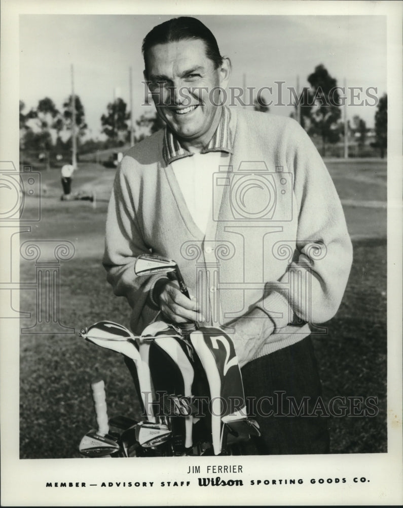 1967 Press Photo Pro golfer Jim Ferrier - nos12892- Historic Images