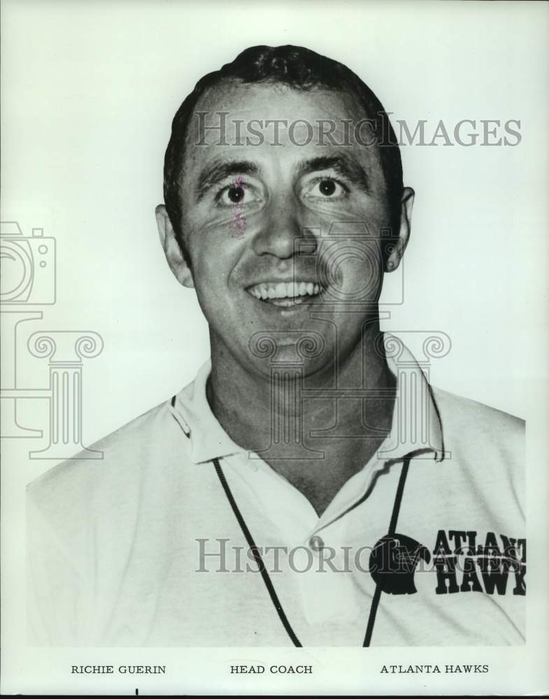 1969 Press Photo Atlanta Hawks basketball Richie Guerin - nos13045- Historic Images