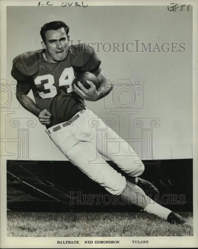 1967 Press Photo Tulane college football player Ned Edmonson - nos13156- Historic Images