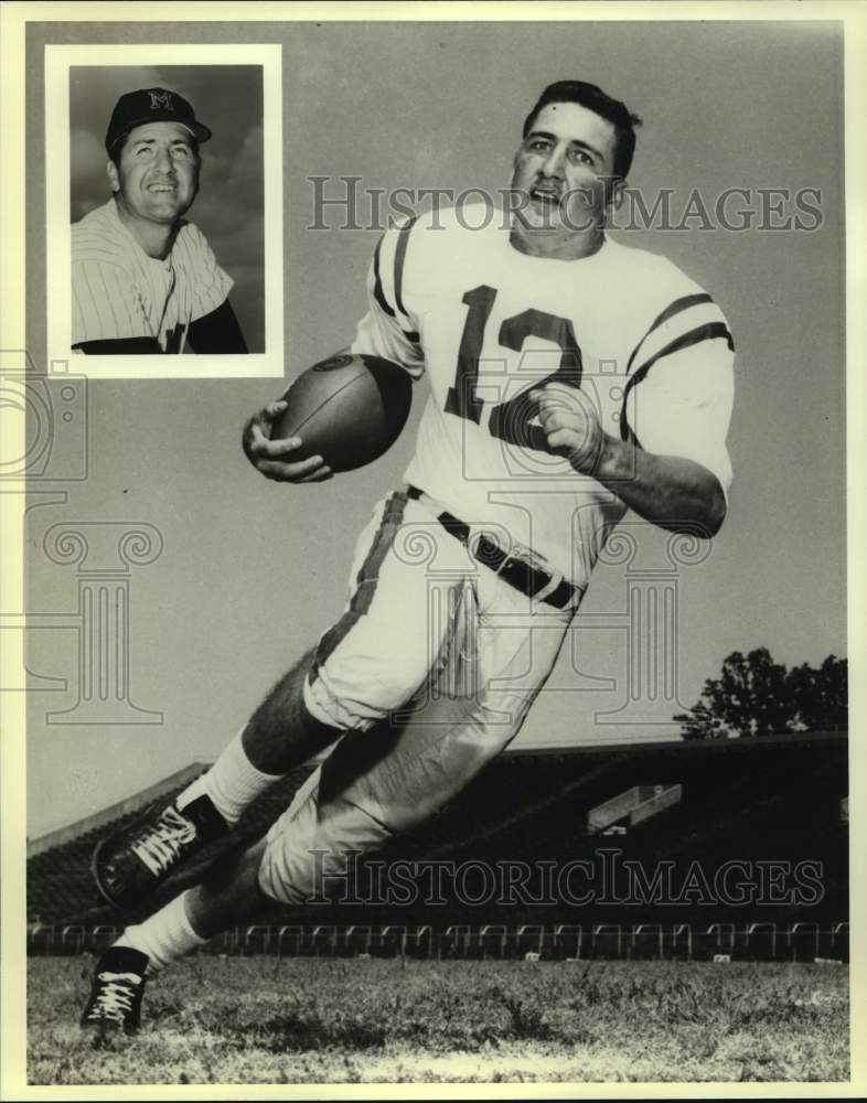 1980 Press Photo Ole Miss college football quarterback Jake Gibbs - nos13283- Historic Images