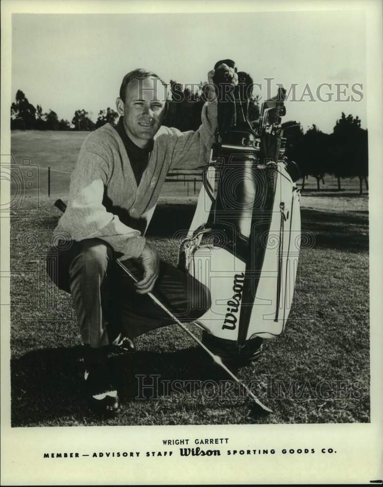 1967 Press Photo Pro golfer Wright Garrett - nos13405- Historic Images