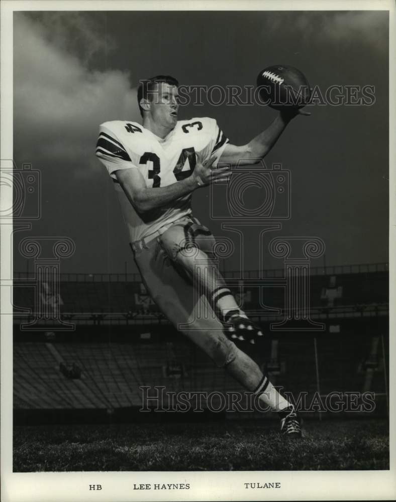 1967 Press Photo College football player Lee Haynes of Tulane - nos13568- Historic Images