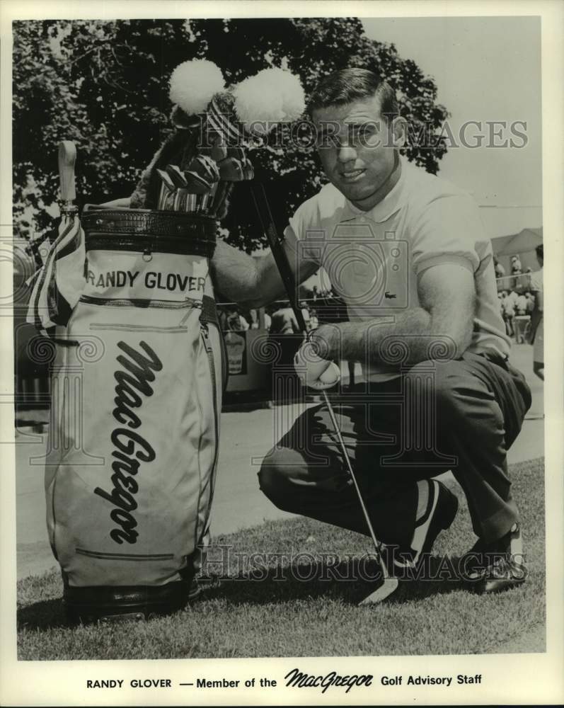 1967 Press Photo Pro golfer Randy Glover - nos13602- Historic Images