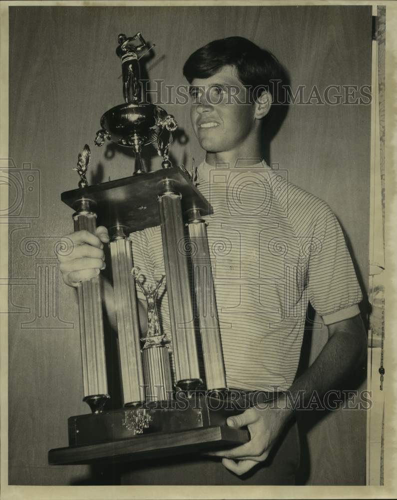 1968 Press Photo Junior golf champion Eddie Green - nos13643- Historic Images