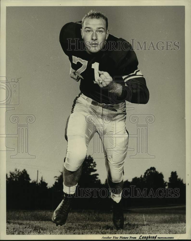 1967 Press Photo Ole Miss college football player Dick Goehe - nos13709- Historic Images