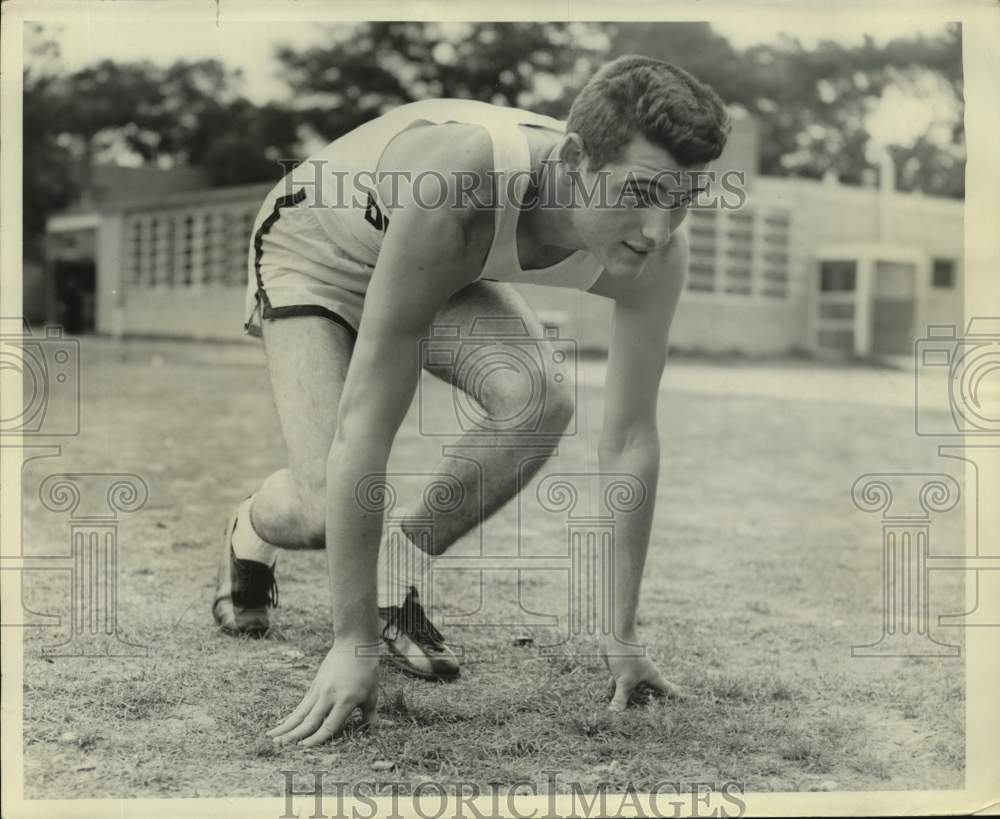 1967 Press Photo Track athlete Jimmy Hornans of De La Salle - nos14094- Historic Images