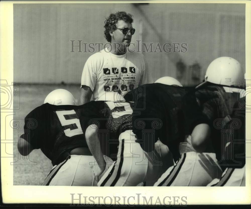 1988 Press Photo Bonnabel High football Skip Golding and players- Historic Images