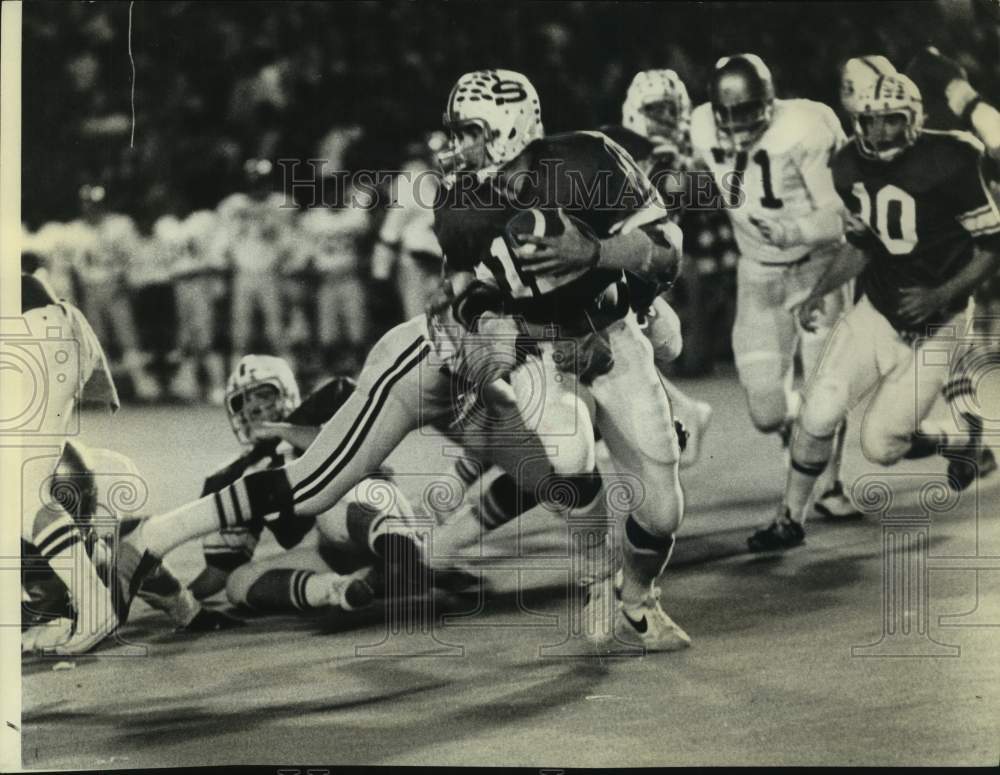 1977 Press Photo Shaw High football quarterback John Fourcade - nos14320- Historic Images