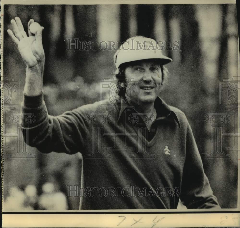 1976 Press Photo Golfer Al Geiberger plays the Greater Greensboro Open- Historic Images