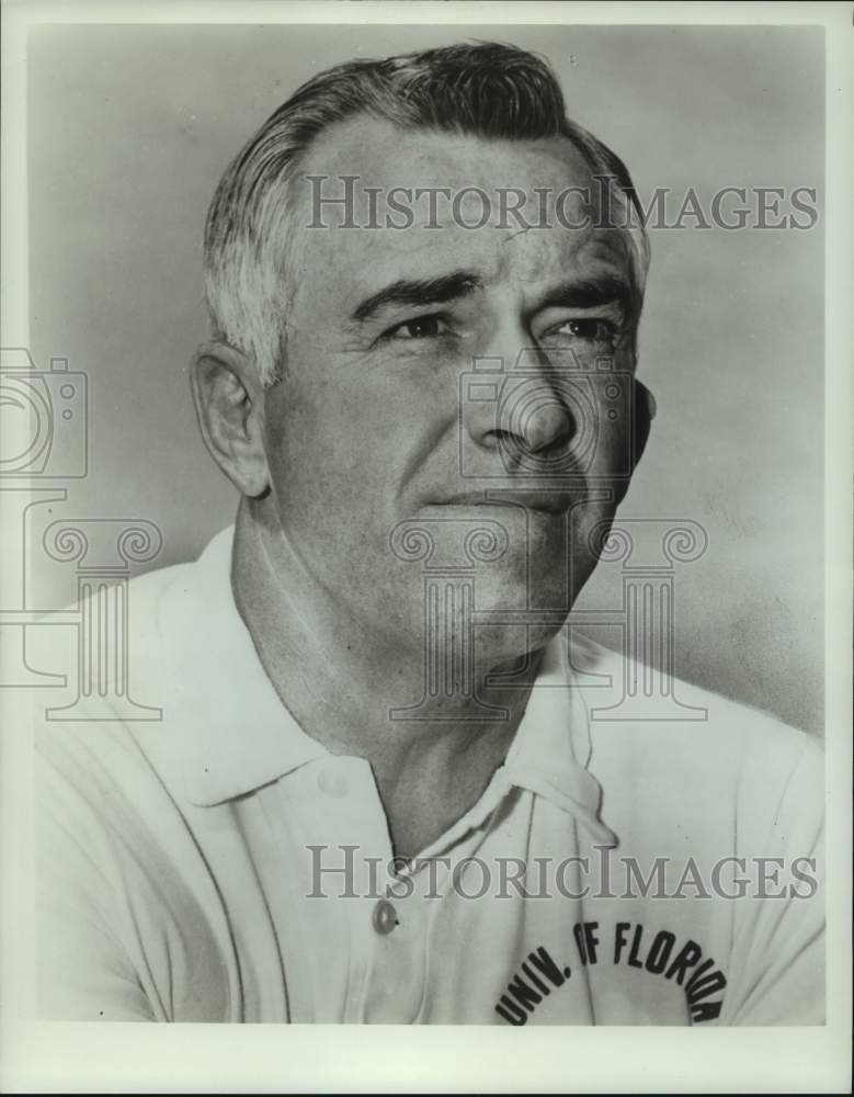 1970 Press Photo Florida college football Ray Graves - nos14484- Historic Images