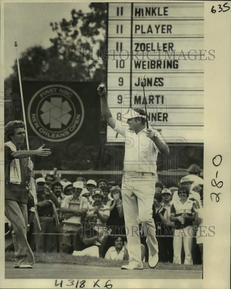 1978 Press Photo New Orleans Open golf winner Lon Hinkle - nos14712- Historic Images