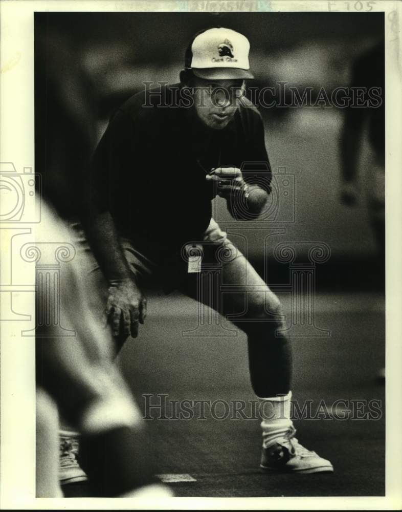 1981 Press Photo Louisville college football coach Vince Gibson - nos14748- Historic Images