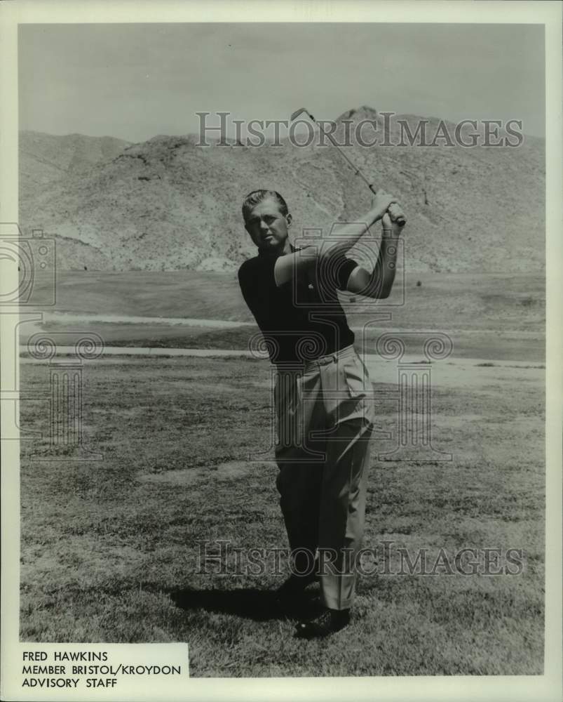 1967 Press Photo Golfer Fred Hawkins - nos14765- Historic Images